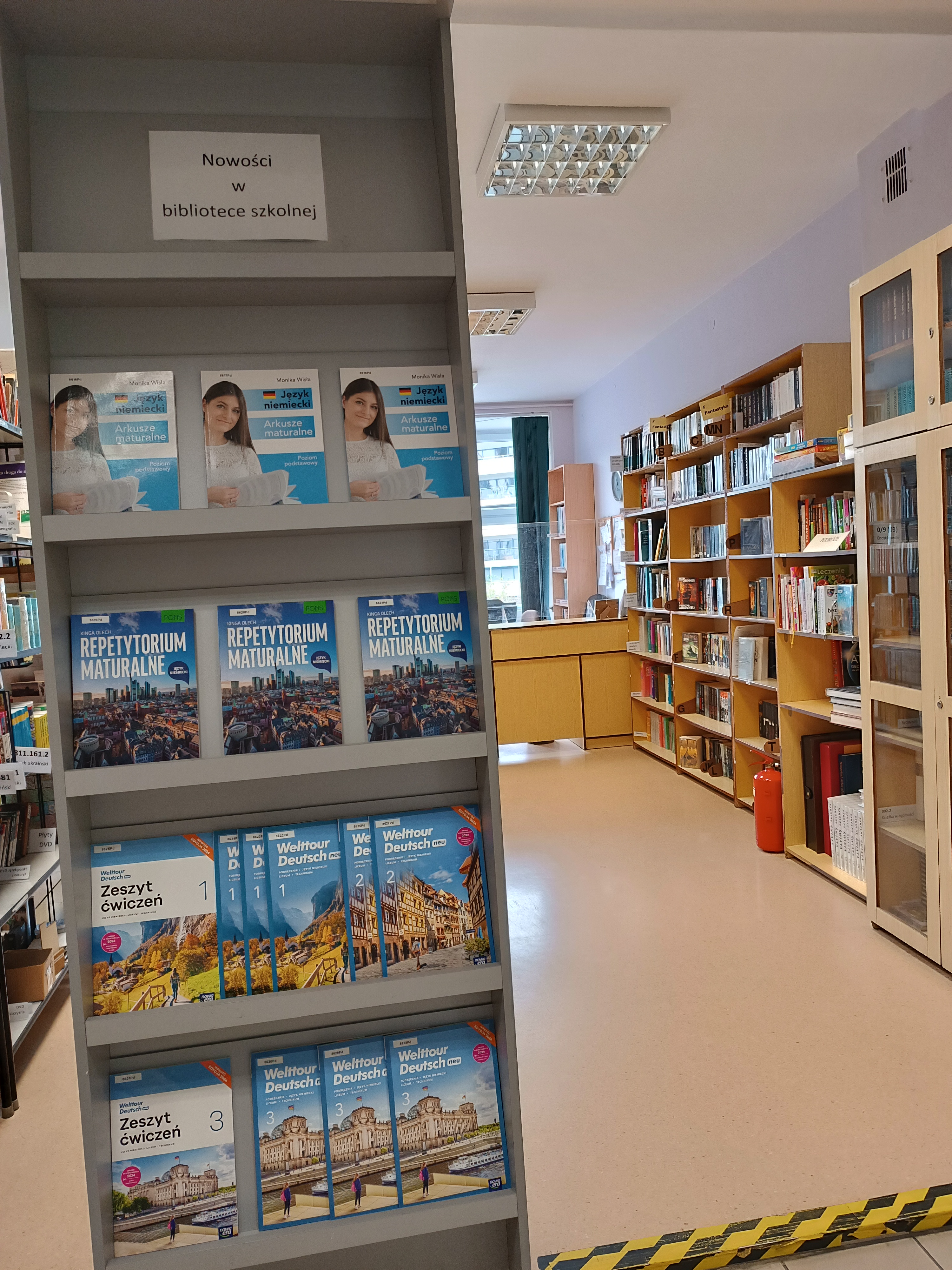 Nowości w bibliotece – wystawka